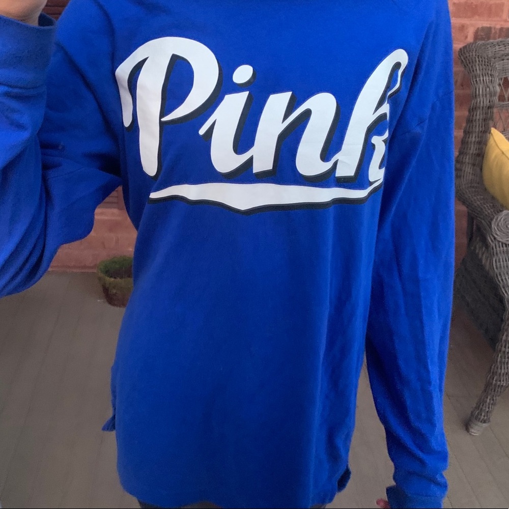 Pink long sleeve tee